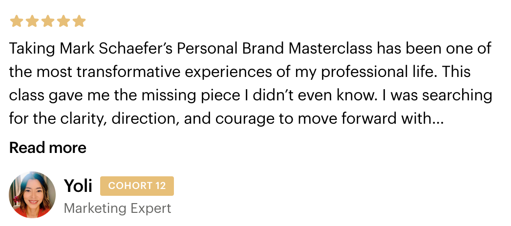 personal brand Mark Schaefer